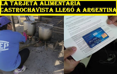 Arranca el castrochavismo en #Argentina y soborno con la tarjeta alimentaria #NOM #Katecon2006