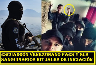 Rituales de iniciación de FAES, el escuadrón de la muerte de Nicolás Maduro #Katecon2006
